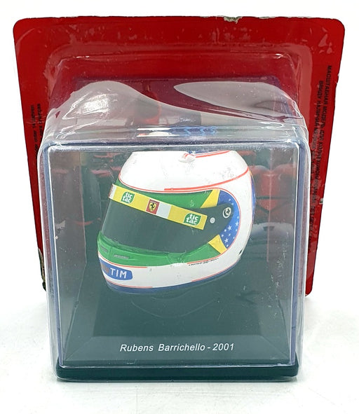 Altaya 1/5 Scale MW8ALA0089 - F1 Helmet Rubens Barrichello Ferrari 2001