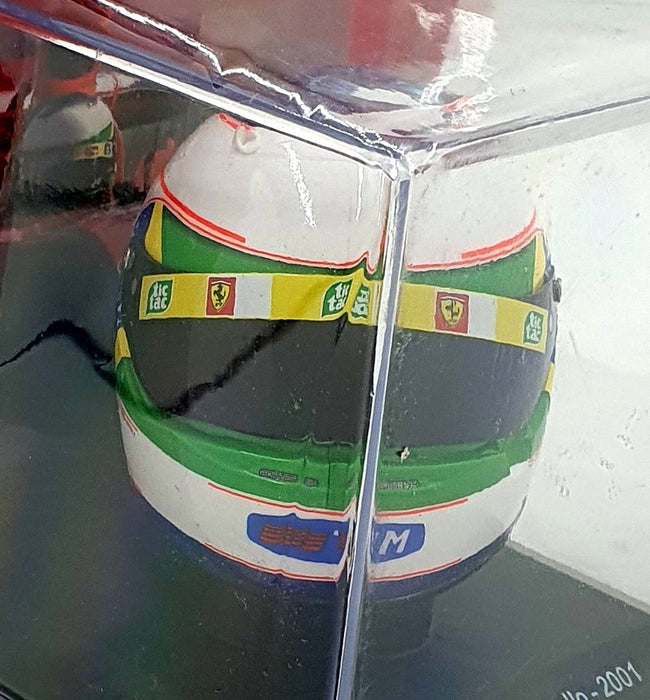 Altaya 1/5 Scale MW8ALA0089 - F1 Helmet Rubens Barrichello Ferrari 2001