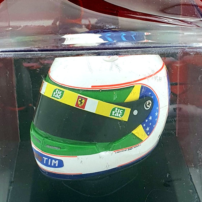 Altaya 1/5 Scale MW8ALA0089 - F1 Helmet Rubens Barrichello Ferrari 2001