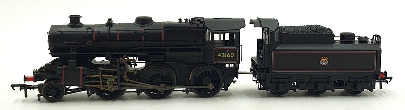 Bachmann OO Scale 32-577 - IVATT Class 4 43160 BR Lined Early Emblem Loco Black