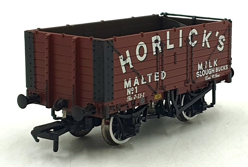 Bachmann OO Gauge 37-2016K 7 Plank End Door Wagon Horlicks Red Oxide Exclusive