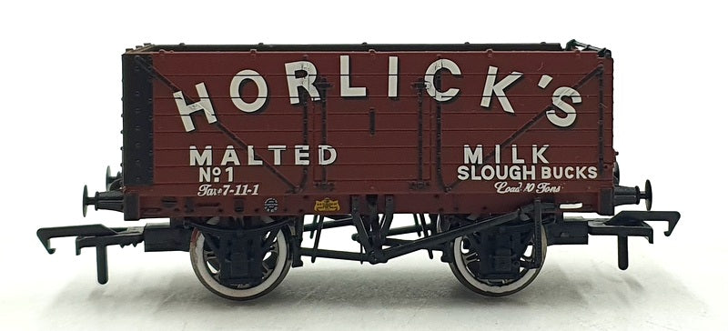 Bachmann OO Gauge 37-2016K 7 Plank End Door Wagon Horlicks Red Oxide Exclusive