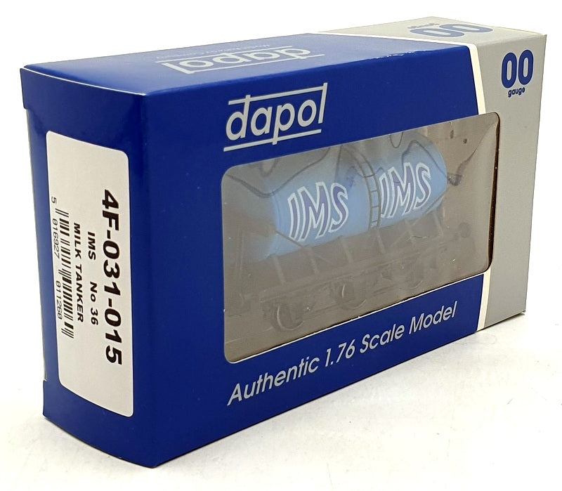 Dapol OO Gauge (1/76) 4F-031-015 - IMS #36 Milk Tanker - Blue