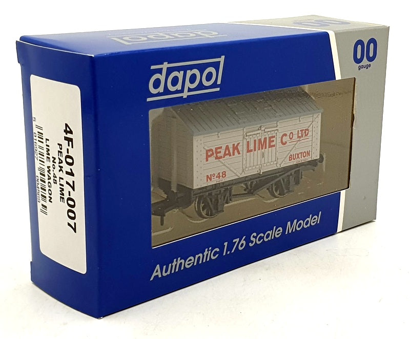 Dapol OO Gauge (1/76) 4F-017-007 - Peak Lime #48 Lime Wagon