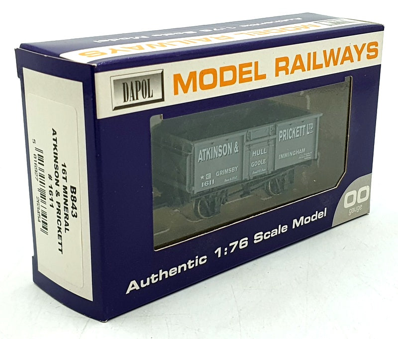 Dapol OO Gauge (1/76) B843 - 16T Mineral Atkinson & Prickett #1611