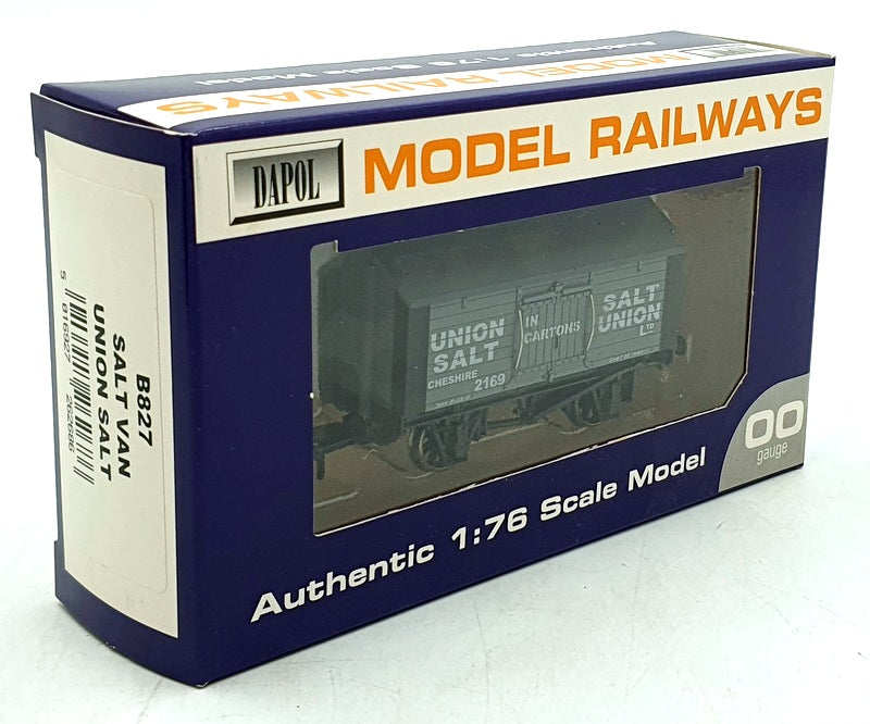 Dapol OO Gauge (1/76) B827 - Salt Van Union Salt - Grey