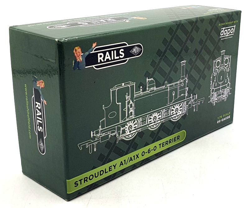 Dapol OO Gauge 4S-010-007D Terrier A1 LBSC Stroudly Improved Engine Grn