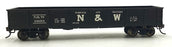 Bachmann HO Gauge 17242 - 40' Gondola Norfolk & Western