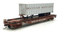 Bachmann HO (1/87) Scale 16706 - Flat Car w/Piggy Back Trailer Western Maryland