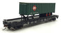 Bachmann HO (1/87) Scale 16702 - Flat Car w/Piggy Back Trailer B&O REA