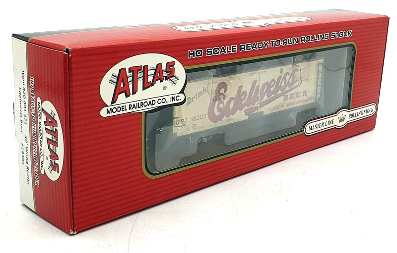 Bachmann HO (1/87) Scale 20 001 471 - 40' Wood Reefer Edelweiss Beer #18303