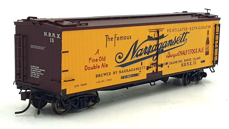 Bachmann HO (1/87) Scale 20 001 468 - '40 Wood Reefer Narragansett Ale #15