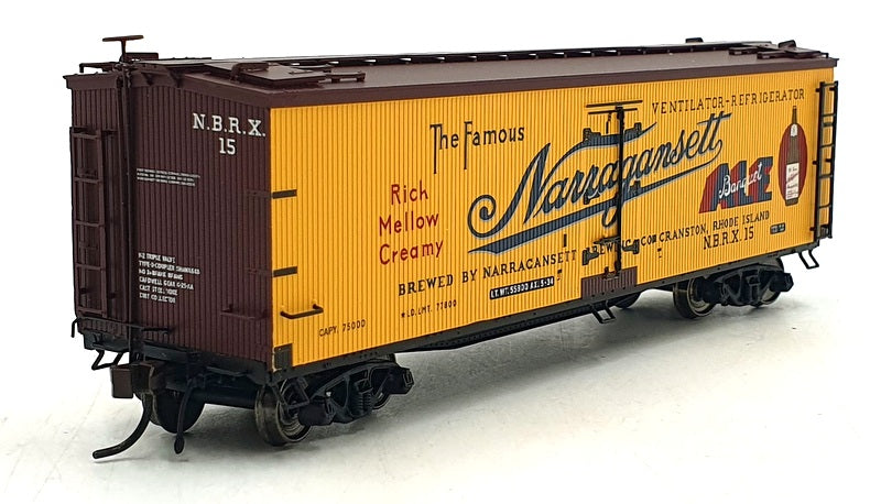 Bachmann HO (1/87) Scale 20 001 468 - '40 Wood Reefer Narragansett Ale #15