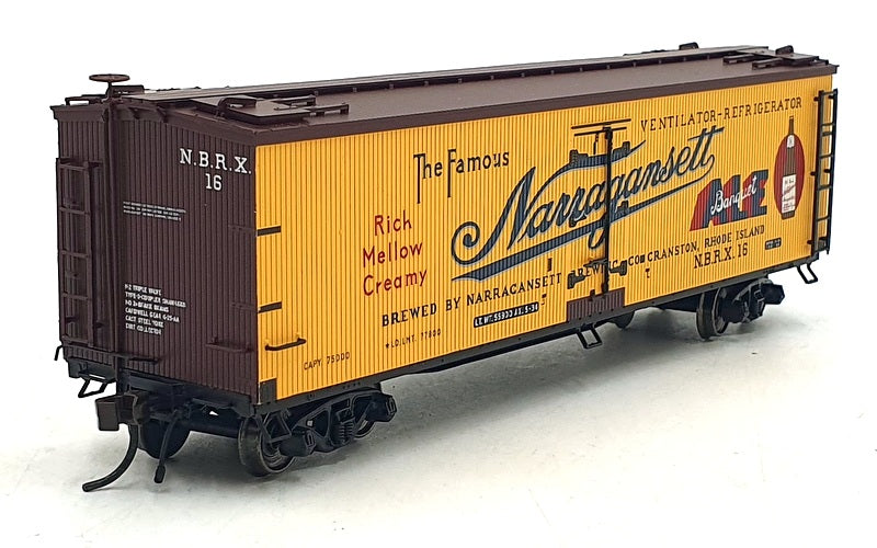 Atlas HO (1/87) Scale 20 001 469 - '40 Wood Reefer #16 Narragansett Ale