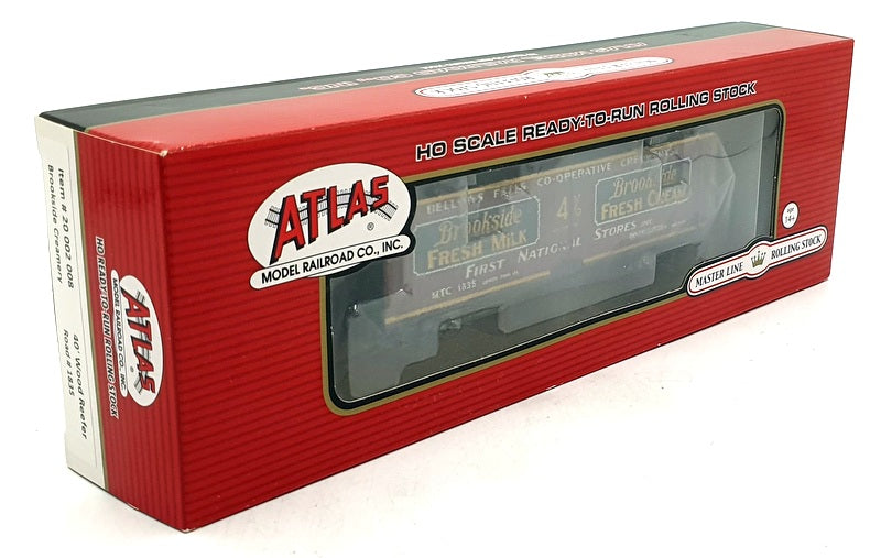 Atlas HO (1/87) Scale 20 002 008 '40 Wood Reefer Road #1835 Brookside Cream