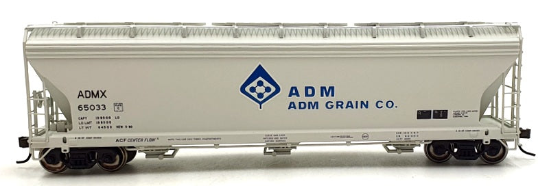 Bachmann HO (1/87) Scale 20 000 623 - ACF 4650 Centerflow Hopper ADM Road #65033