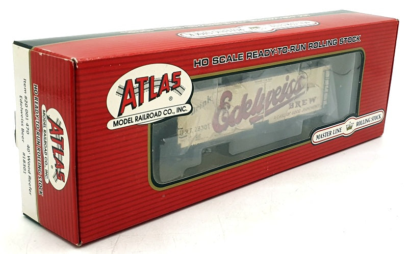 Bachmann HO (1/87) Scale 20 001 470 - 40' Wood Reefer Edelweiss Beer #18301