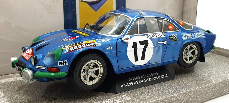 Solido 1/18 Scale S1804206 - Alpine A110 1600S #17 Monte Carlo 1972