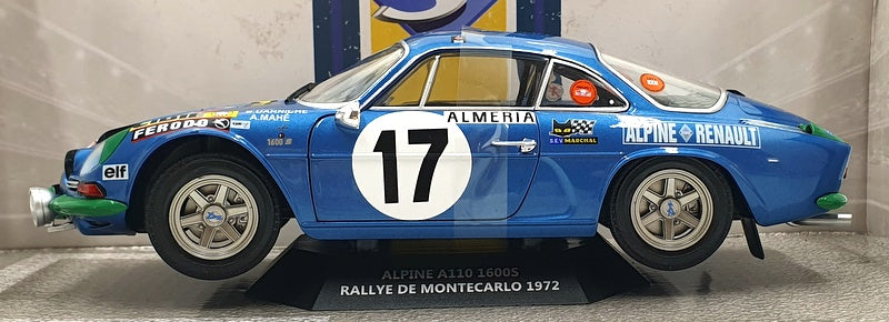 Solido 1/18 Scale S1804206 - Alpine A110 1600S #17 Monte Carlo 1972