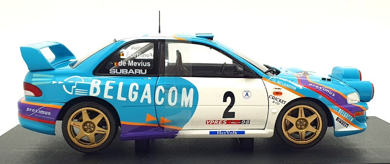Solido 1/18 Scale S1807411 - Subaru Impreza S5 WRC Belgium Ypres W Rally 1998