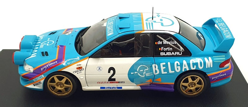 Solido 1/18 Scale S1807411 - Subaru Impreza S5 WRC Belgium Ypres W Rally 1998