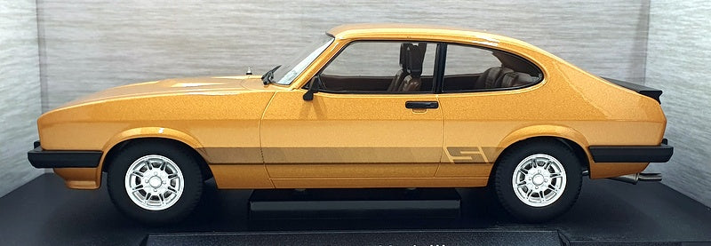 Model Car Group 1/18 Scale Diecast MCG18399 - Ford Capri MKIII - Gold