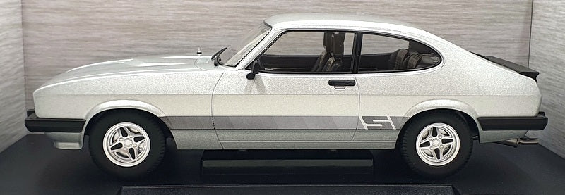 Model Car Group 1/18 Scale Diecast MCG18398 - Ford Capri Mark III LHD - Silver