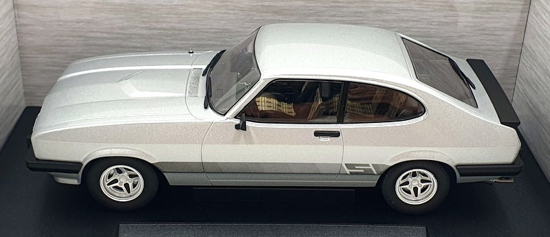 Model Car Group 1/18 Scale Diecast MCG18398 - Ford Capri Mark III LHD - Silver