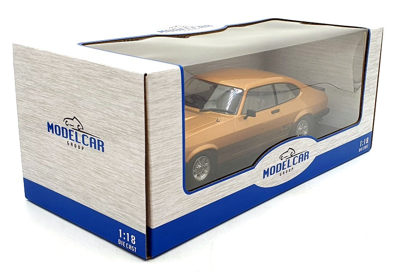 Model Car Group 1/18 Scale Diecast MCG18798 - Ford Capri Mark III RHD - Gold