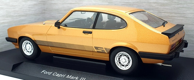 Model Car Group 1/18 Scale Diecast MCG18798 - Ford Capri Mark III RHD - Gold