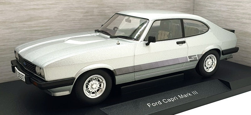 Model Car Group 1/18 Scale Diecast MCG18797 - Ford Capri Mark III RHD - Silver