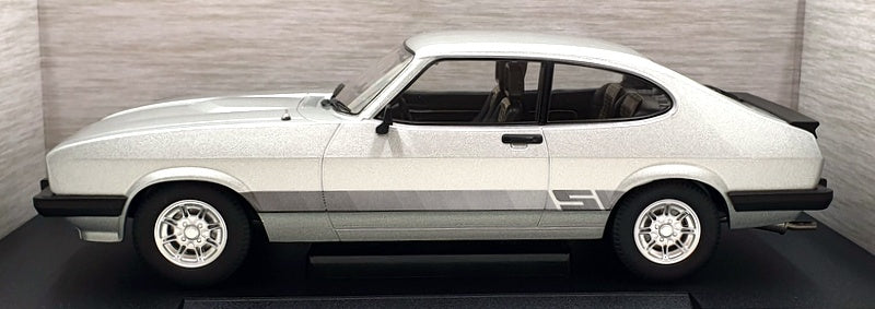 Model Car Group 1/18 Scale Diecast MCG18797 - Ford Capri Mark III RHD - Silver