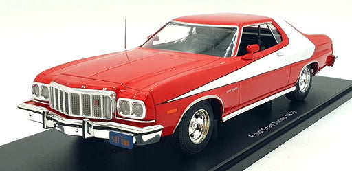 Model Car Group 1/18 Scale Diecast MCG18005 - Ford Gran Torino - Red/White