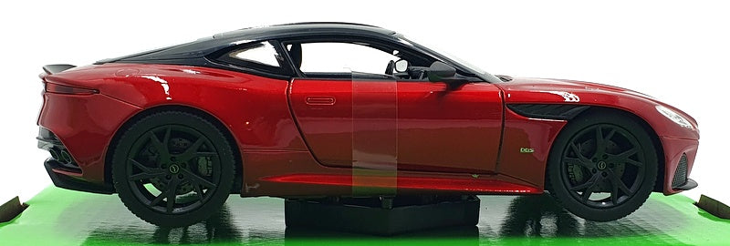 Welly NEX 1/24 Scale Diecast 24131W-TRD - Aston Martin DBS - Met. Red