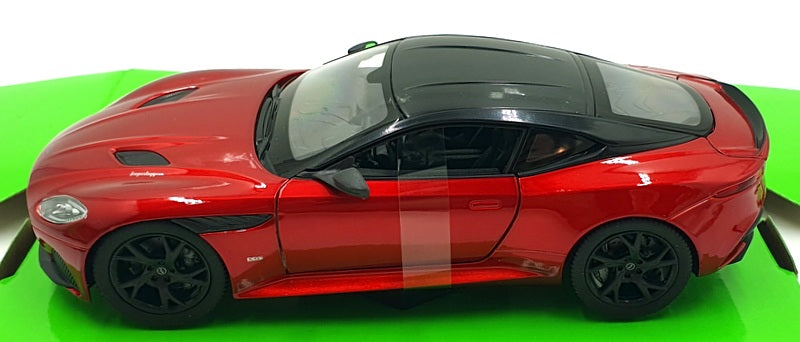 Welly NEX 1/24 Scale Diecast 24131W-TRD - Aston Martin DBS - Met. Red