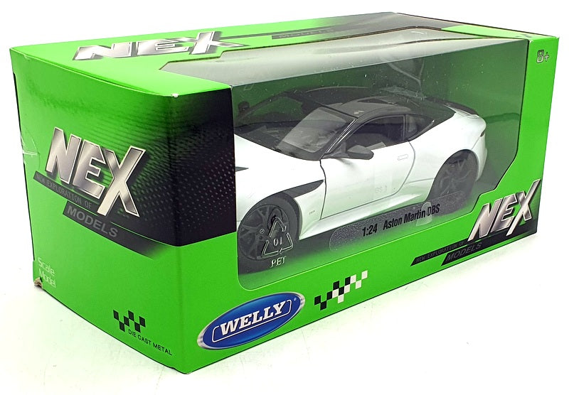 Welly NEX 1/24 Scale Diecast 24131W-WT - Aston Martin DBS - White