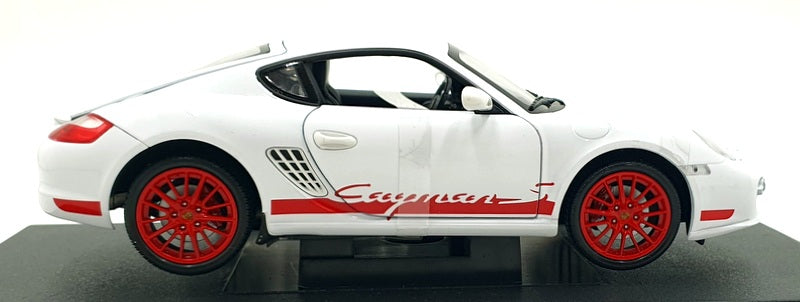 Welly NEX 1/18 Scale Diecast 75952 - Porsche Cayman S - White