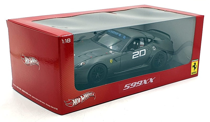 Hot Wheels 1/18 Scale Diecast W8504 - Ferrari 599XX #20 