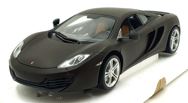 Minichamps 1/18 Scale Diecast 110 133201 - 2011 McLaren MP4-12C - Matt Black
