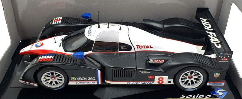 Solido 1/18 Scale 118 004-00 - Peugeot 908 LMS #8 2007