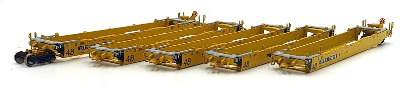 Athearn HO (1/87) Scale 91159 Maxi III Well Car DTTX 74075 - Trailer Train