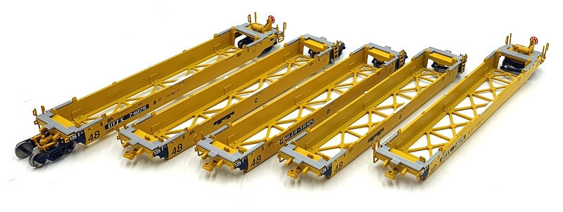Athearn HO (1/87) Scale 91159 Maxi III Well Car DTTX 74075 - Trailer Train