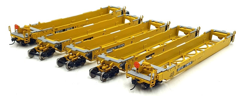 Athearn HO (1/87) Scale 91159 Maxi III Well Car DTTX 74075 - Trailer Train