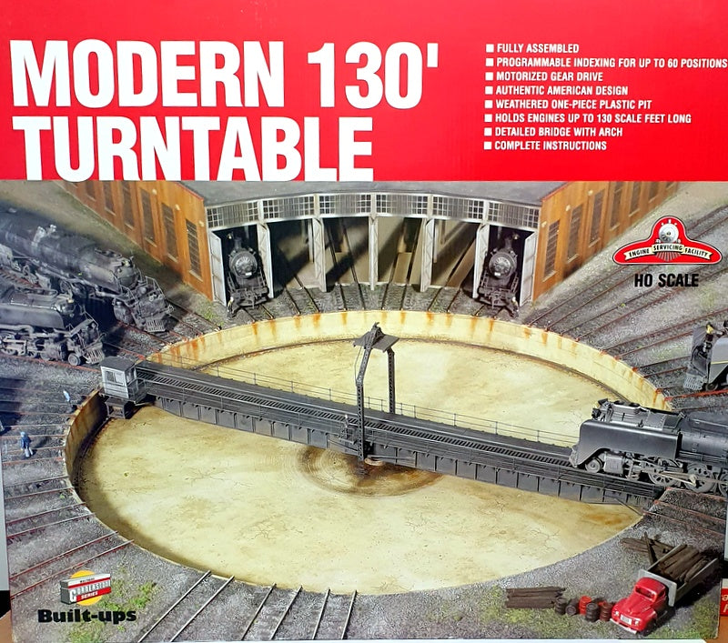 Walthers HO (1/87) Scale 933-2829 Modern 130 Turntable Motorised/Fully Assembled