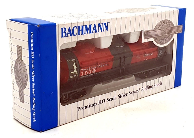 Bachmann HO (1/87) Scale 17142 '40 3-Dome Tank Car Transcontinental Oil Company