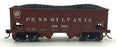 Bachmann HO (1/87) Scale 19507 '55 Ton 2-Bay USRA Braced Hopper Load PRR #158637