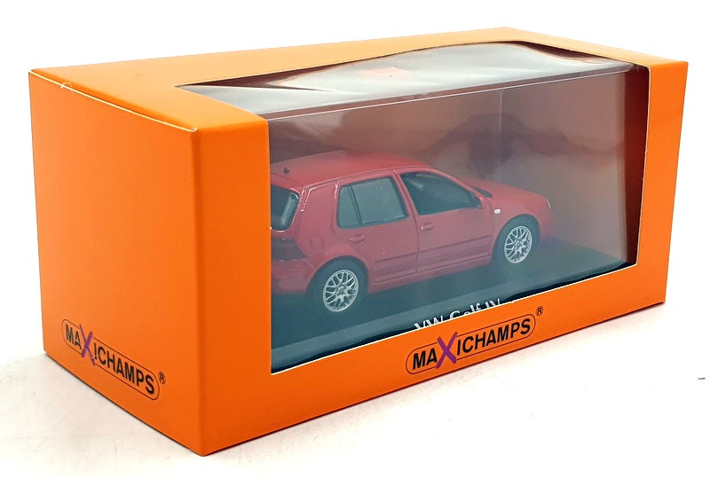 Maxichamps 1/43 Scale 940 056061 - 1999 VW Golf IV - Red