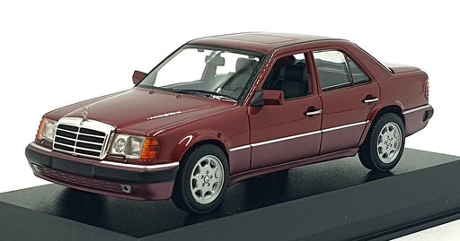 Maxichamps 1/43 Scale 940 037162 - 1991 Mercedes Benz 500E V8 - Met. Red