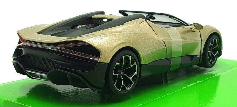 Welly NEX 1/24 Scale Diecast 24127W-GD - Bugatti W16 Mistral - Gold