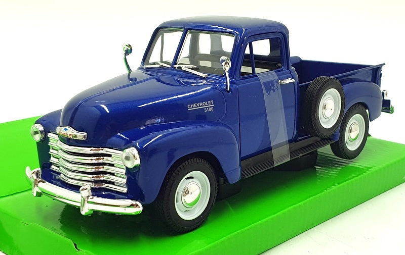 Welly NEX 1/24 Scale 22087W - 1953 Chevrolet 3100 PickUp - Blue